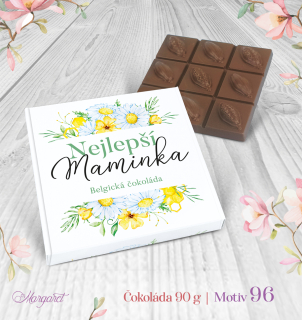 Belgická čokoláda 90 g  |  Motiv 96